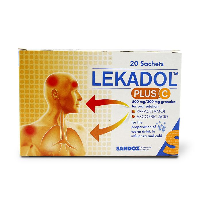 Al Ain Pharmacy Online UAE Lekadol Plus Sachets 20 S Buy Online At