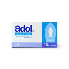 Adol 250 Mg Supp 10 S