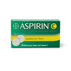 Aspirin-C Eff Tab 10 S