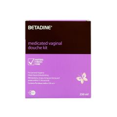 Betadine Vaginal Douche Kit 250 Ml