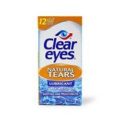 Clear Eyes Natural Tears Eye Drops 15 Ml