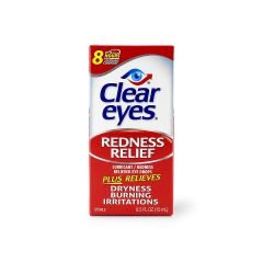 Clear Eyes Redness Relief Eye Drops 15 Ml