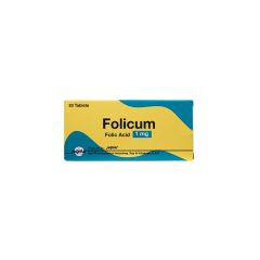 Folicum 1 Mg Tab 20 S