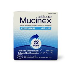 Mucinex 600 Mg Tab 20 S