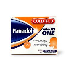 Panadol Cold & Flu All In One Tab 24 S