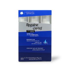 Regaine 5 % Foam 73 Ml Triple Pack