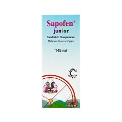 Sapofen Junior 100 Mg / 5 Ml Susp 145 Ml