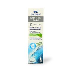 Sinomarin Cold & Flu Relief Nasal Spray 30 Ml