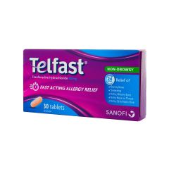 Telfast 180 Mg Tab 30 S