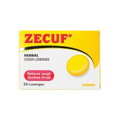 Zecuf Lemon Lozenges 24 S