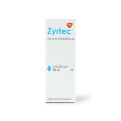 Zyrtec 10 Mg / 1 Ml Oral Drops 10 Ml