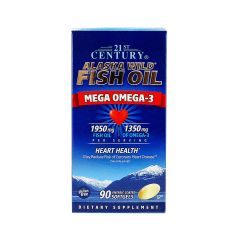 21 St Century Alaska Wild Fish Oil Softgels 90 S