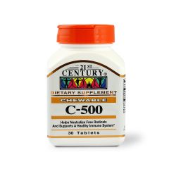 21 St Century C 500 Chewable Tab 30 S