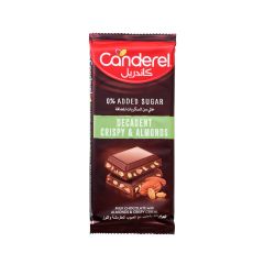 Canderel Chocolate Decadent Crispy Almond 100 G