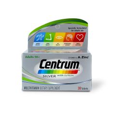 Centrum Silver With Lutein Tab 30 S