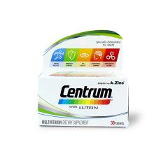 Centrum With Lutein Tab 30 S