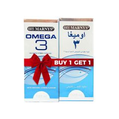 Marnys Omega 3 Syp 125 Ml 1 + 1 Free