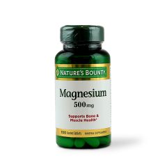 Natures Bounty Magnesium 500 Mg Tab 100 S