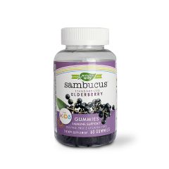 Natures Way Sambucus Elderberry Kids Gummies 60 S