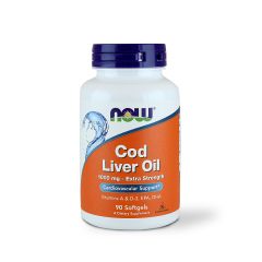 Now Cod Liver Oil 1000 Mg Softgels 90 S