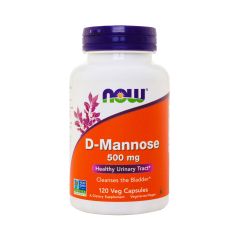 Now D-Mannose 500 Mg Veg Cap 120 S