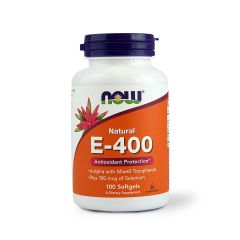 Now E-400 & Selenium Softgels 100 S