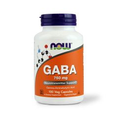 Now Gaba 750 Mg Vcaps 100 S