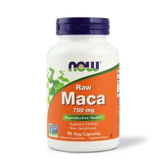 Now Raw Maca 750 Mg Caps 90 S