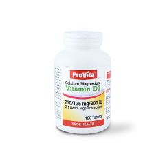 Provita Calcium Magnesium Vitamin D3 Tab 120 S