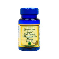 Puritans Pride High Potency Vitamin D3 1000 Iu 100 S