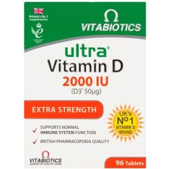 Ultra Vitamin D3 2000 Iu Tabs 96 S