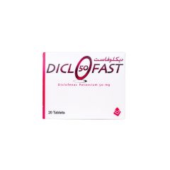 Diclofast 50 Mg Tabs 20 S