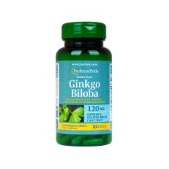 Puritans Pride Ginkgo Biloba 120 Mg Caps 100 S