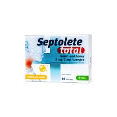 Septolete Total Lemon & Honey Lozenges 16 S