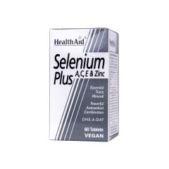 Health Aid Selenium Plus Vegan Tabs 60 S