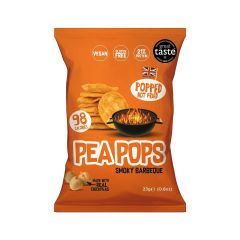 Pea Pops Smoky Barbeque Chips 23 G