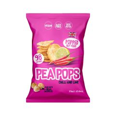 Pea Pops Chilli And Lime Chips 23 G