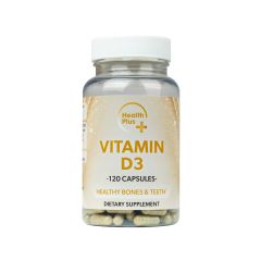 Health Plus Vitamin D3 Complex Caps 120 S