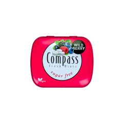 Compass Sugar Free Fresh Mints Wild Berry 14 G