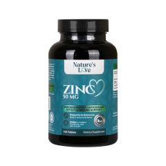 Natures Love Zinc 50 Mg Tabs 100 S