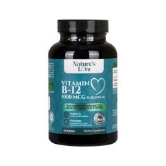 Natures Love Vitamin B-12 1000 Mcg Tabs 60 S