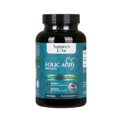 Natures Love Folic Acid 400 Mcg Tabs 100 S