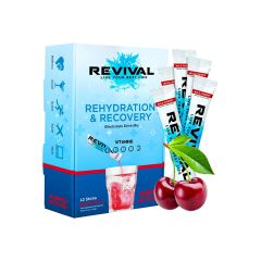 Revival Rehydration & Recovery Wild Cherry Sticks 12 S