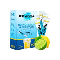 Revival Rehydration & Recovery Lime & Lemon Sticks 6 S