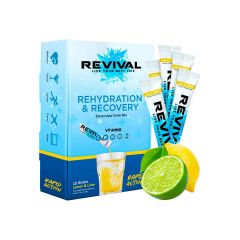 Revival Rehydration & Recovery Lime & Lemon Sticks 12 S