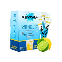 Revival Rehydration & Recovery Lime & Lemon Sticks 30 S