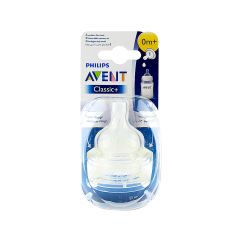 Avent Anti Colic Silicone Teat 0 M+ Newborn 2 S Scf631 / 27