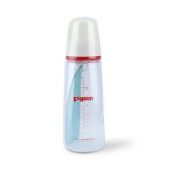 Pigeon Bottle Plastic M 200 Ml White 26010