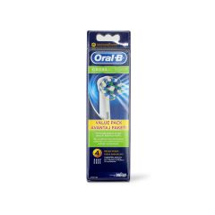 Braun Oral-B Brush Head Cross Action Eb50-4