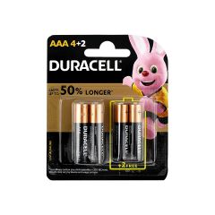 Duracell Battery Aaa 4 + 2 S